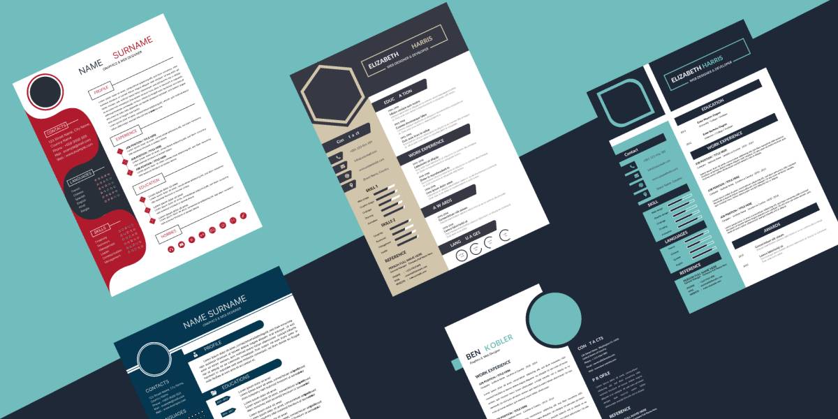 Editable Cv Resume Pack Figma Template Ui Free