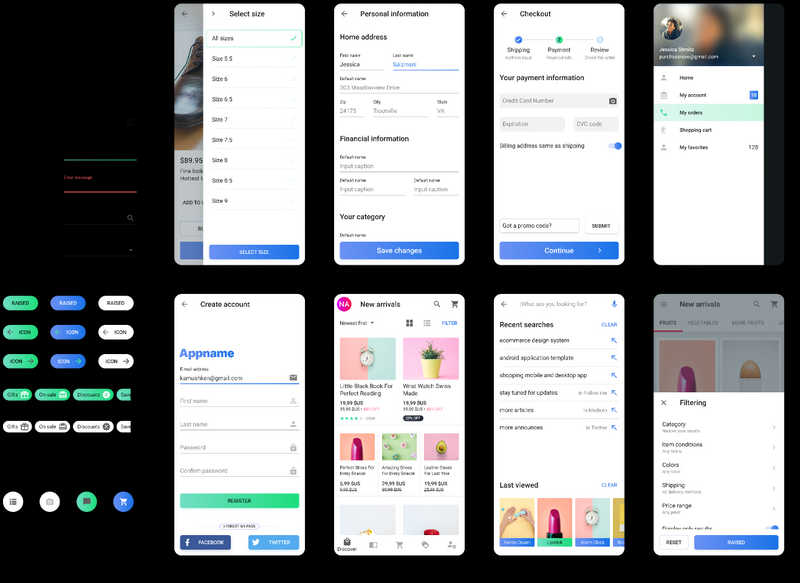 figma android ui kit