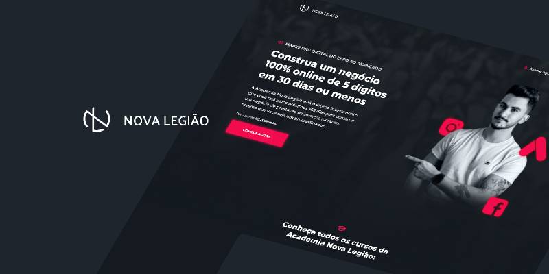 Nova Legi O Redesign Figma Website Template Ui Free