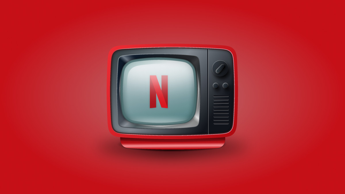 Retro Netflix TV Figma Design - Ui4free.com