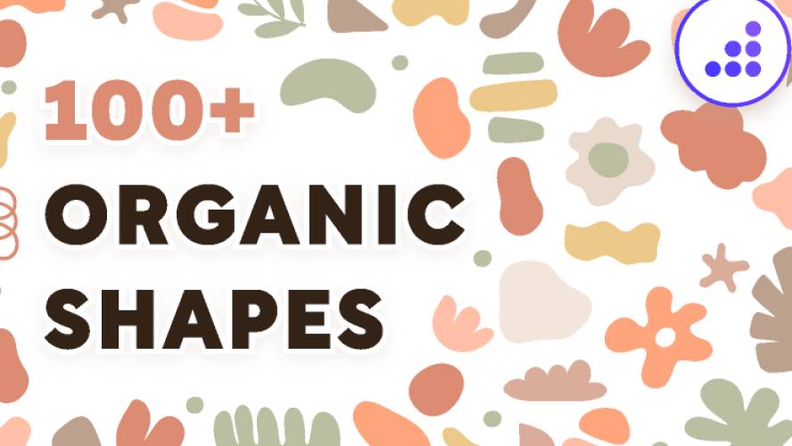100+ Organic Shapes Figma Illustration