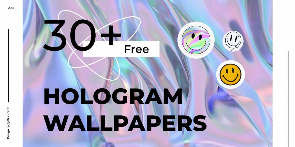 30+ Hologram Wallpapers Figma Template