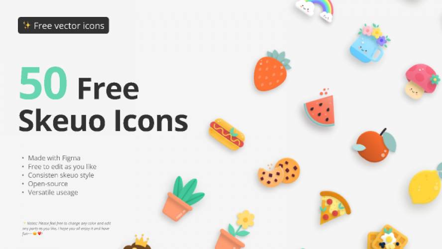50 Free skeuo icons figma