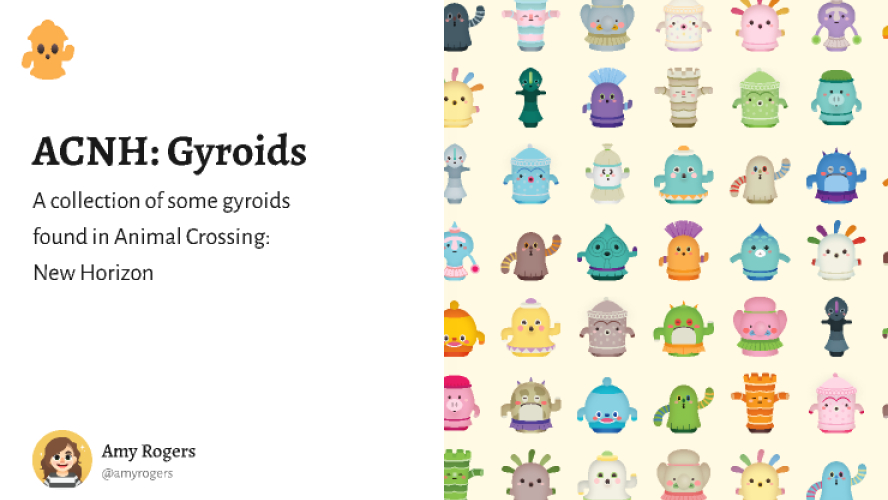 ACNH: Gyroids Figma Illustration Animal Template