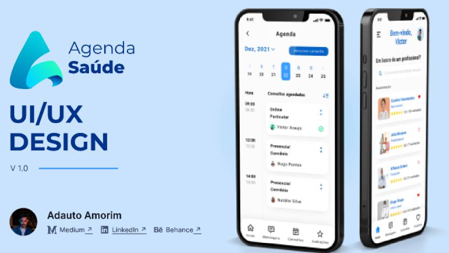 [Agenda] Health App - Figma Mobile Template