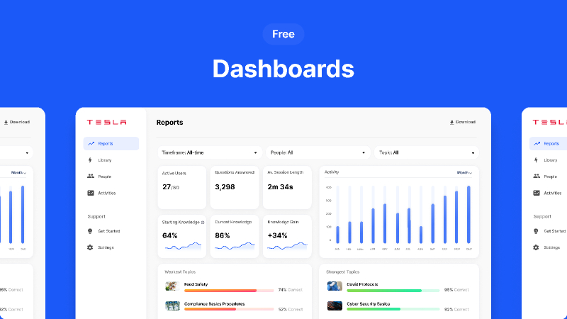 Analytics Dashboard Figma Free Website Template