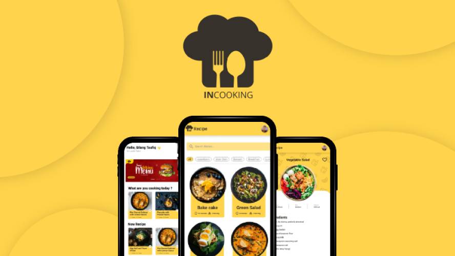 Another Food app Figma Mobile Template
