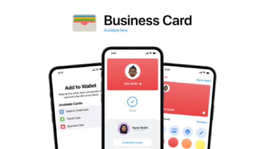 Apple Wallet - Business Card Figma Template