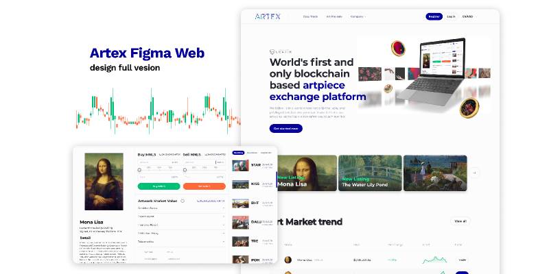 web design with figma