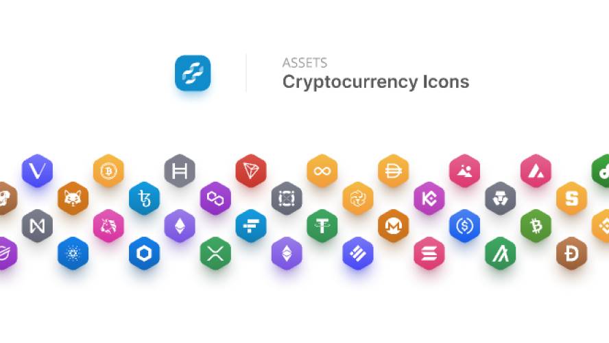 Assets Cryptocurrency icons figma free download