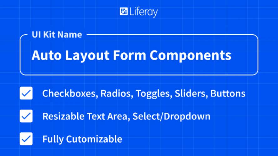 Auto Layout Form Components Figma Template