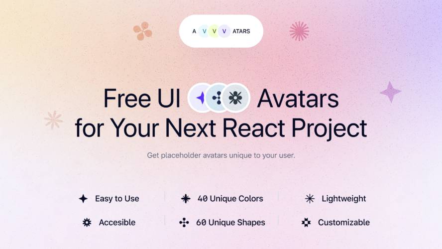 Avvvatars.com - Open Source React UI Avatar Library