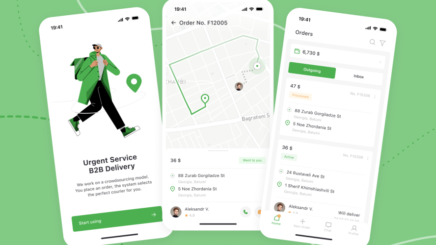 B2B Delivery App