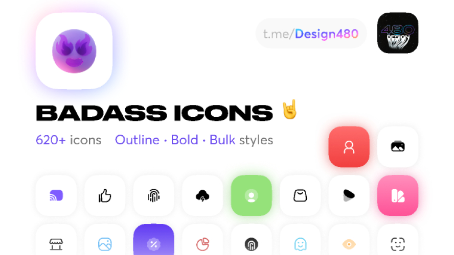 Badass Free Download 7K+ Icons for Figma