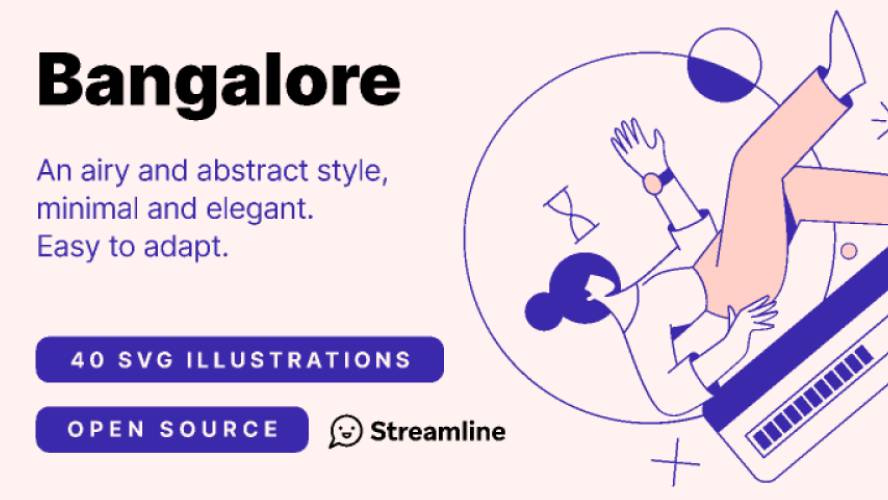 Bangalore Free Illustration Set Figma Resource