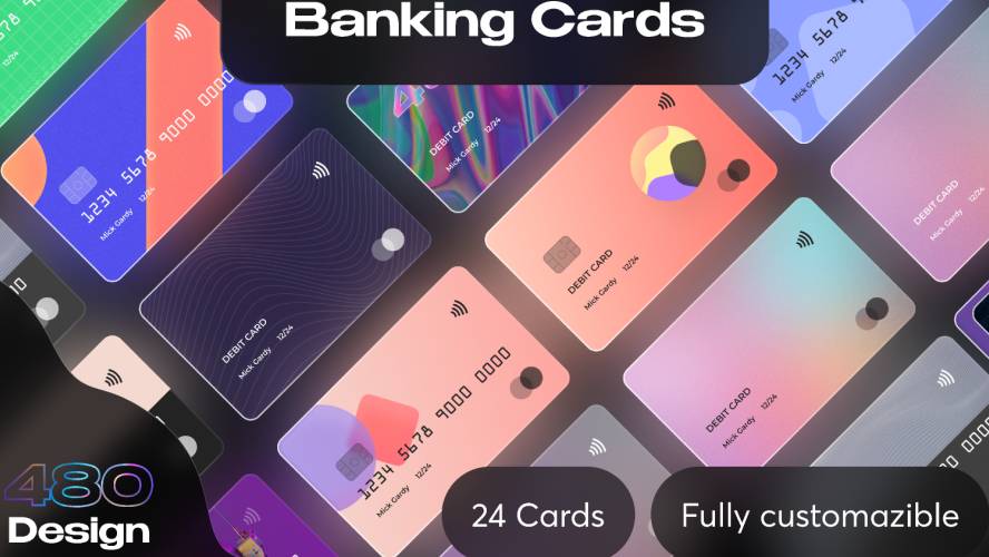 Banking Cards Design Figma Template