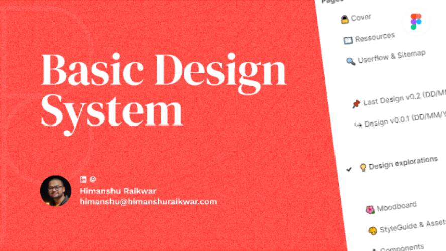 Basic Design System Figma Template