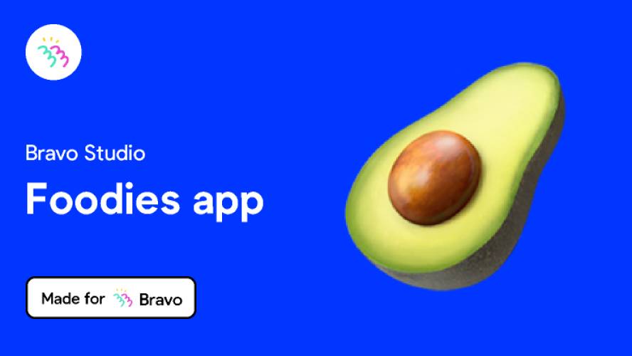 Bravo Sample Foodies Figma Mobile App