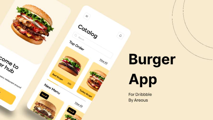 Burger Figma Mobile App