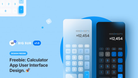 Calculator App Ui Design Free