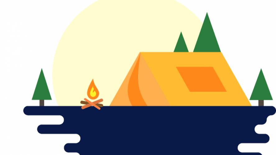 Campfire Illustration figma
