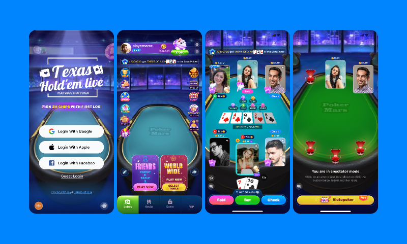 Casino App Game Figma Mobile Template
