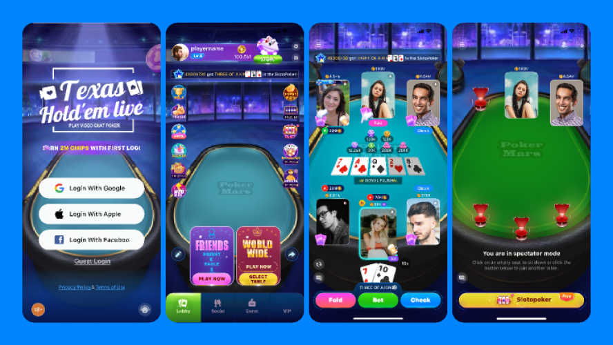 Casino App Game Figma Mobile Template