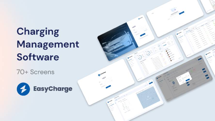 Charging Station Management Figma CMS Template