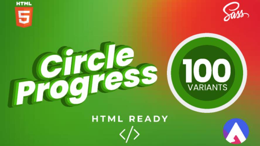 Circle Progress - Figma UI Material
