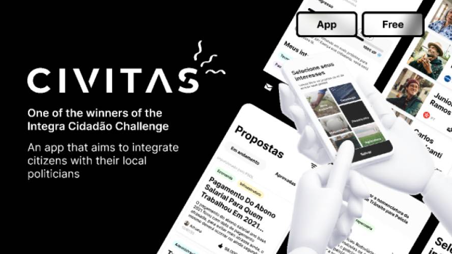 Civitas Comunication Figma Mobile App Template