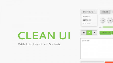 Clean UI Kit Figma