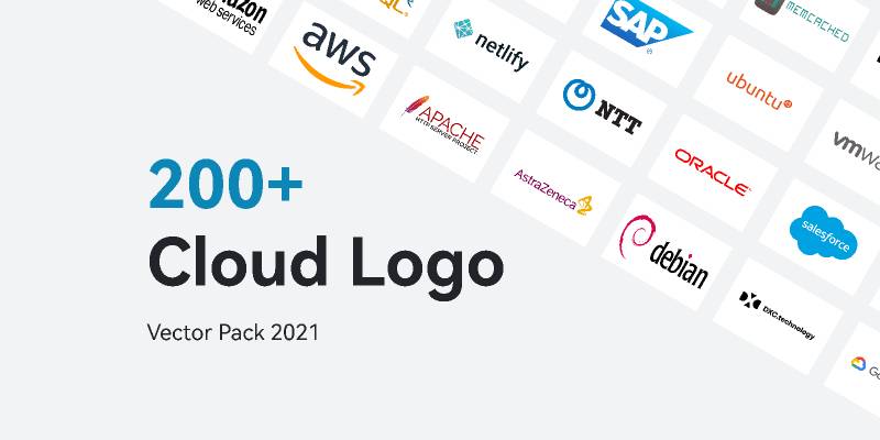Cloud Logo Vector Pack 2021 Figma Template