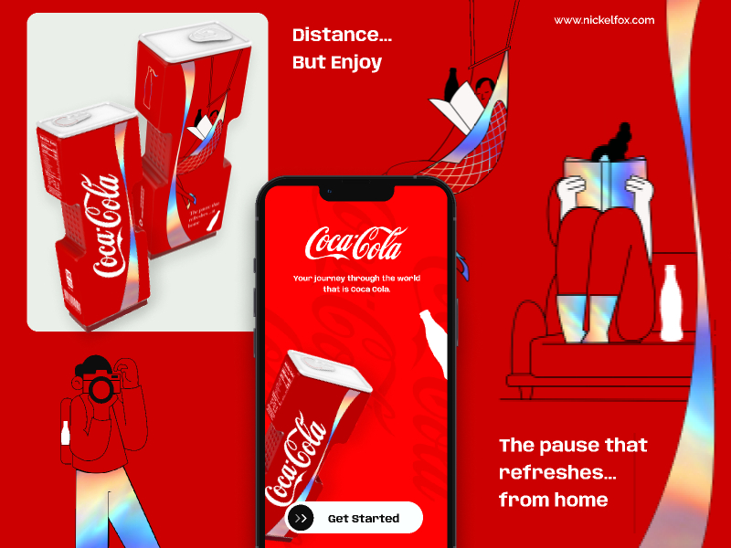Coca Cola Reimagined Figma Template