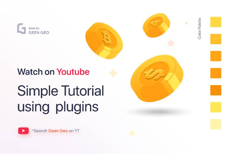 Coins Simple Tutorial Using Plugins Figma Learning