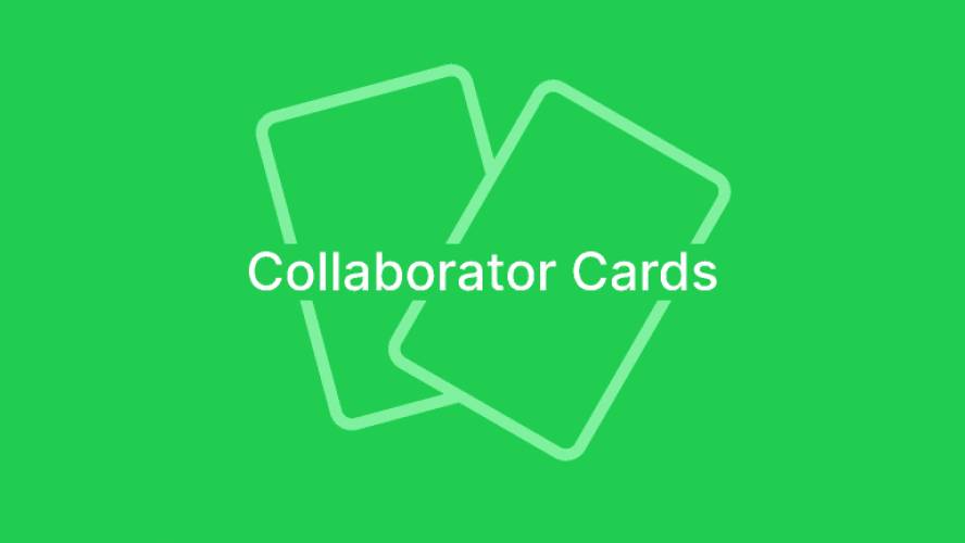 Collaborator Cards FigJam Template