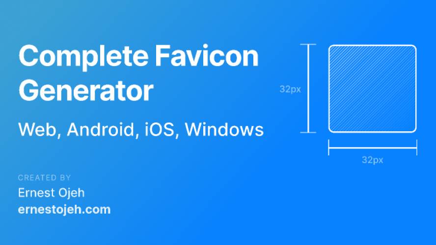 Complete Favicon Generator on Figma