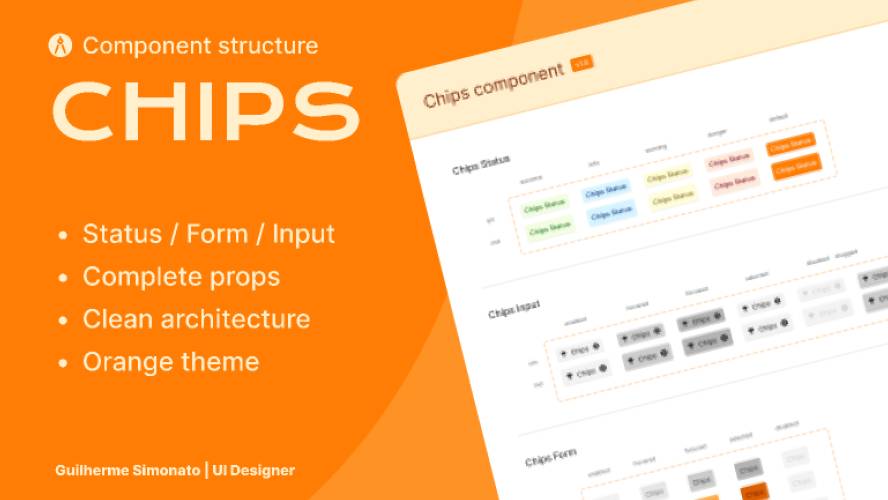 Component Structure - Free Figma UI Kit