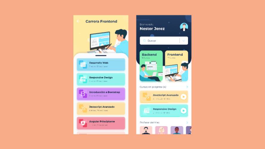 Course Learning App Figma Template