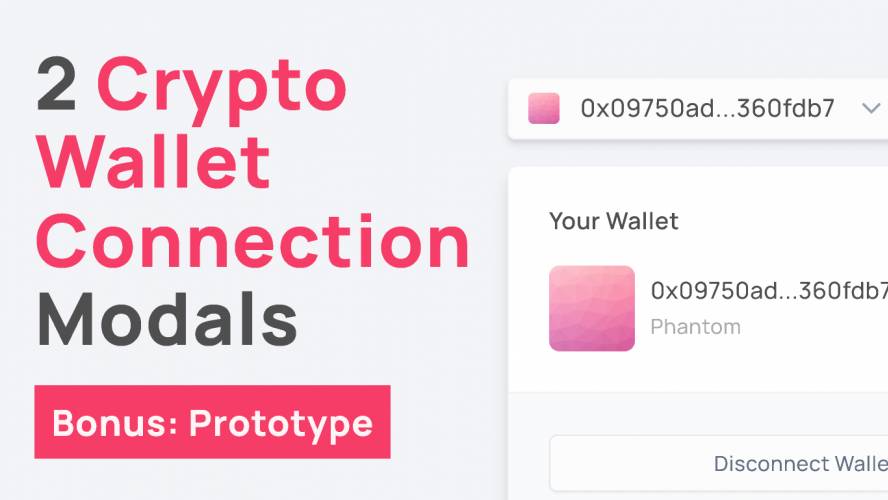 Crypto Connect Wallet Figma Design