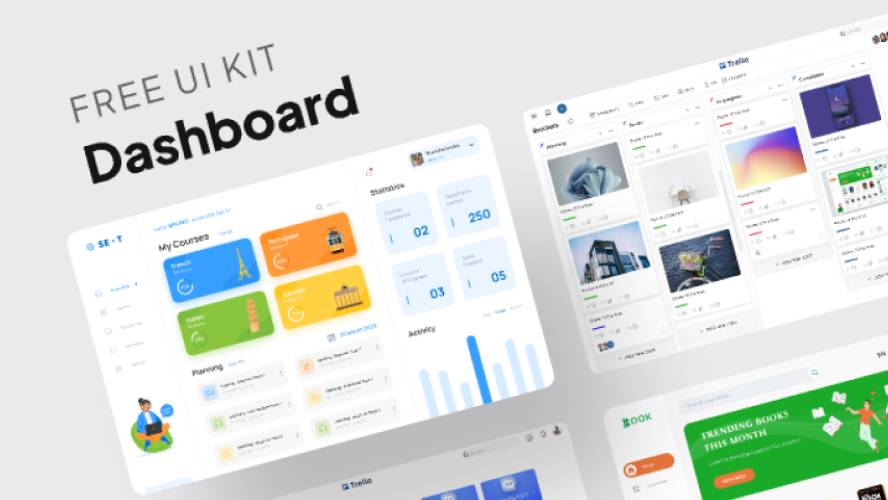 Dashboard - Free UI Kit Figma Template