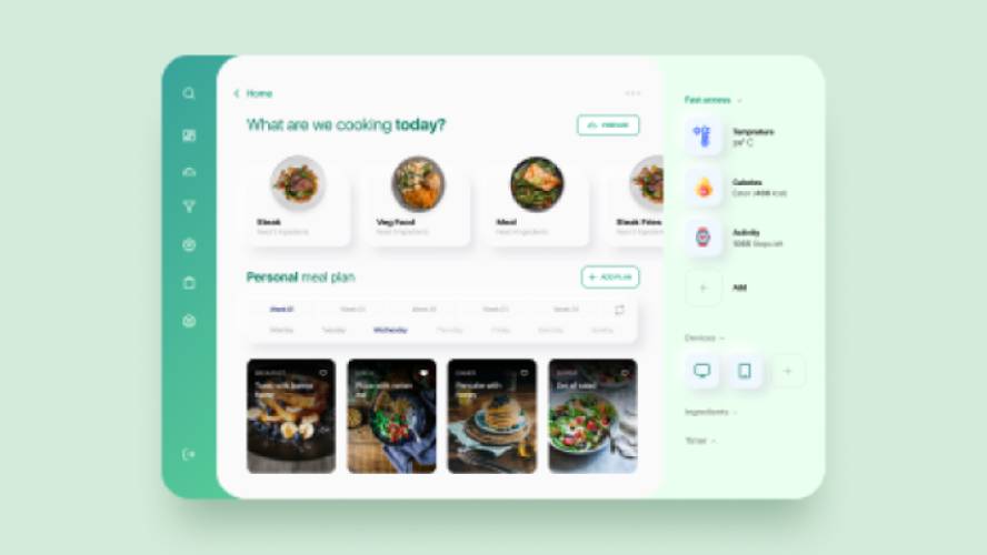 Dashboard Meal Prep Figma Dashboard Free Download