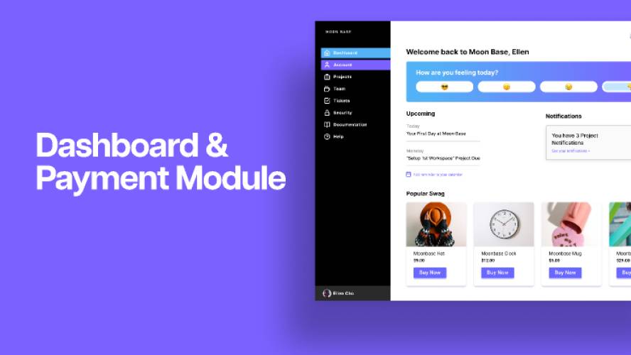Dashboard & Payment Module Figma Template