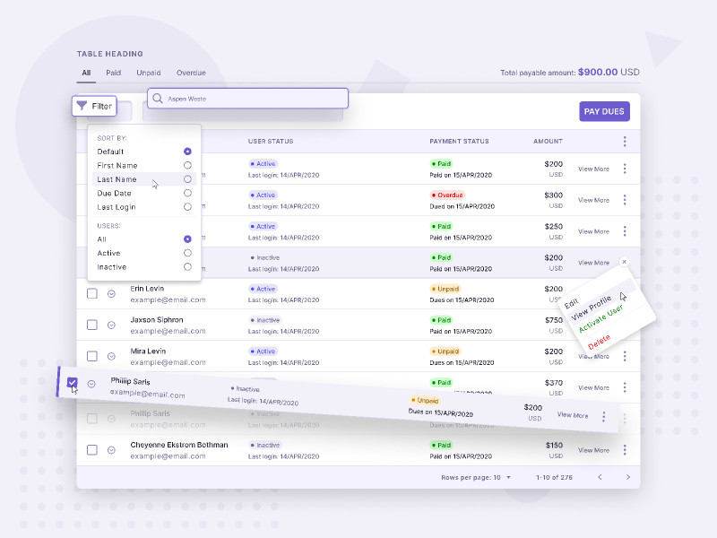 Download data table v2 ui4free