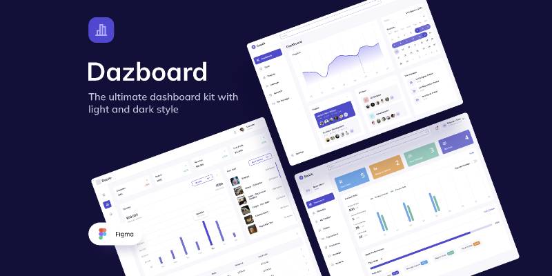 Dazboard - The Ultimate Dashboard UI Kit