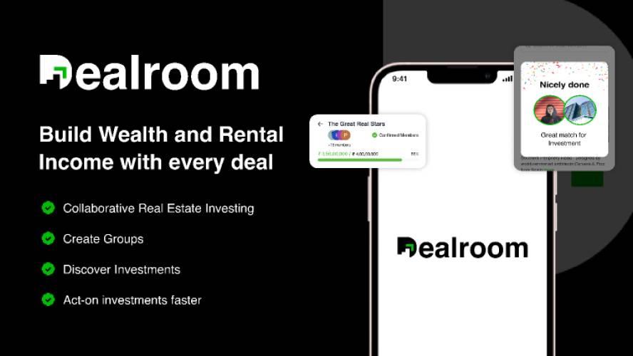 Deal room app figma mobile template