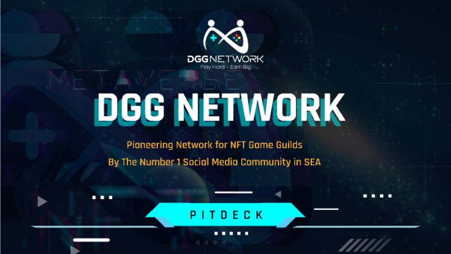 DGG Network Crypto Presentation Free Figma Template