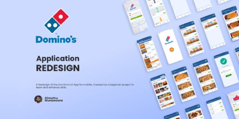 Dominos Redesign Figma Mobile Template | UI4Free