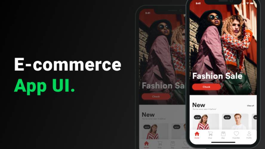 E-commerce App Figma Mobile Template
