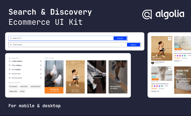 E-Commerce Search & Discovery UI Kit