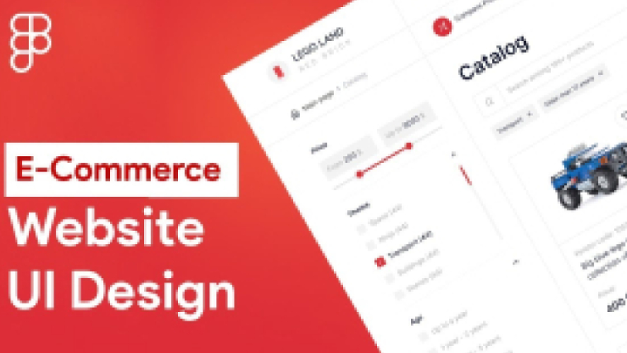 E-Commerce Website UI Design Figma Free Template